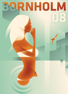 Bornholm posters #illustration #design #graphic #poster