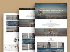Leslie : Free Photography PSD Template