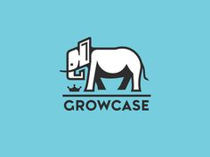 Riley Cran | Growcase #logo #illustration #elephant