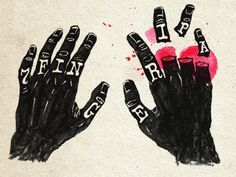 Dribbble - 7 Finger IPA by dan gneiding #illustration