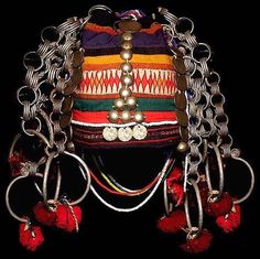 AKHA TRIBAL ARTIFACTS Laos and Thailand silver earrings headdresses textile swing ritual Akha way village spirit gate coffin rice terrace opium pipe t #fashion #tribe #art #akha