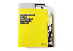 Amnesty International Hong Kong Annual Report 2010 on the Behance Network #print