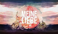 // MEINE LIEBE REDUX // on the Behance Network #flevo #rosco #design #germany #concept #liebe #art #fashion #love #typography