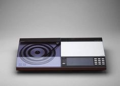 MoMA | The Collection | Jakob Jensen. Beocenter 7000 Radio-Turntable-Cassette Combination. 1979 #demark #radio #aluminum #turntable #cassette #jensen #design #industrial #jakob