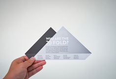 FPO: 20 FOLD Flyer/Postcard #print #invitation #typography