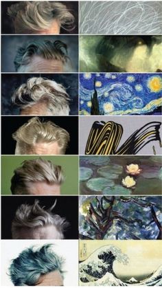 Four-Thirds Gentleman #hair #david #art #lynch