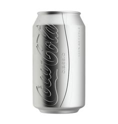 colourless1.jpg 538×566 pixels #packaging #silver #coke #can