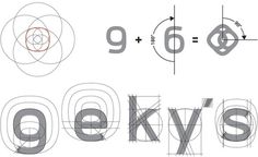 Geky's Key - Fashion Brand and Clothing Store on Behance #logo design #type design #custom typeface #fahion