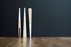 Leis Wood Cooking and Serving Utensils by Gigodesign Photo #wood #kitchen #utensils