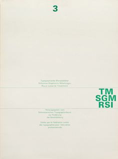 Cover from 1963 Typographische Monatsblätter issue 3 #berman #grids #design #cover #felix #typography