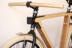 Thibaut Malet via www.mr cup.com #simple #wood #bicycle