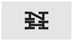 Railroad company logo design evolution #monogram #logo