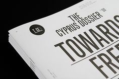Portfolio : T W O #design #graphic #editorial