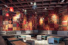 Exotic Oriental Restaurant Decor - #decor, #interior, #restaurant