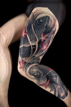 50 Incredible Leg Tattoos #leg #tattoos