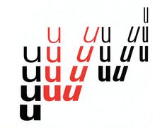 Univers type family. Perfect. #univers #typeface