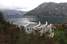 Embracing Magnificent Sea Views: Modern Villa in Stoliv, Montenegro #montenegro #seaview #architecture #modern