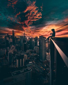 Fantastic Rooftop Photography by Yeshi Kangrang