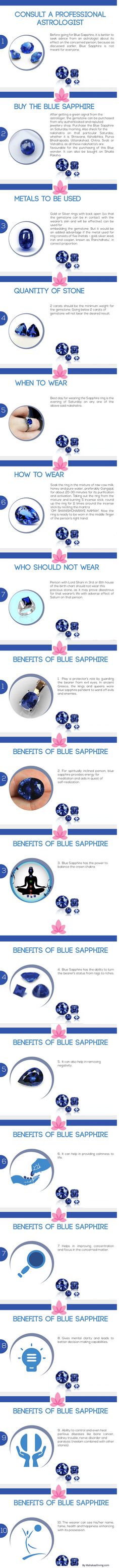 Blue Sapphire #Gemstone - #Astrological Effects & Benefits