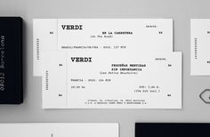 Verdi #branding #barnab #cinema #verdi #patrice #typewriter