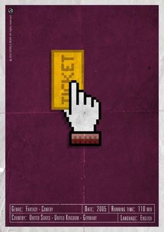 H-and Movie #movie #fantasy #and #augustus #gloop #design #gerald #vintage #poster #web #bear #hand