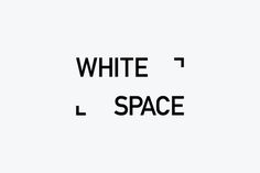White space #logo #identity