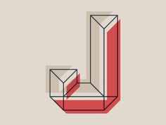 Dribbble - Manufactura J by John Delane Taylor #letter #lettering #typography