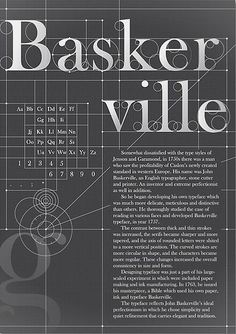 Tumblr #baskerville #typeface #john