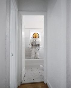 Astronaut Suicides #astronaut #photography #toaster #bathroom