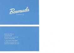 Bermuda Shorts Rebranding - 2 #card #business