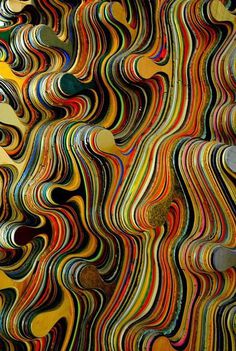 Idlers' Corner #bizarre #pattern #design #retro #swirls #photography #vintage #art #colour