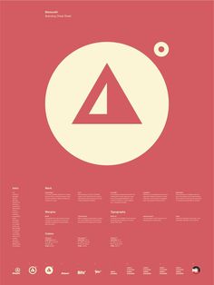 Universal Branding System Poster (Bitsland) #inspiration #creative #information #branding #icon #design #graphic #grid #system #poster #logo #typography