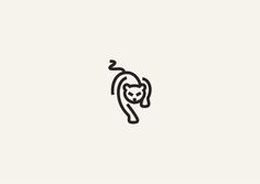 cougar #icon #graphic #cat #simple #minimal #logo