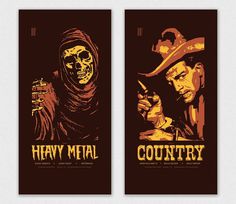 WMF Screenprints #design #graphic #screenprint #poster #countr #metal #heavy