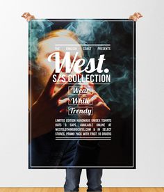 West Clothing #design #graphic #zine #poster