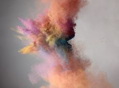 Marcel Christ, Powders #paint #powder #pigment #burst