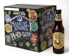 Sam Adams Hop-ology #packaging #beer #label #bottle