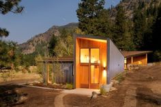 WANKEN - The Blog of Shelby White » Miners Refuge by Johnston Architects #steel #house #architects #wood #architecture #johnston