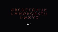Nike Flynit custom type by Man vs Machine #type #typography #nike #flynit #manvsmachine
