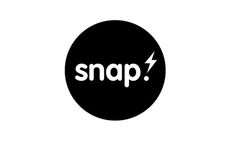 Snap Logo #logo #blackandwhite #minimal