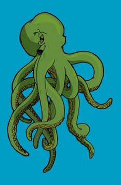 Mr. Octopuss on the Behance Network #illustration #octopus