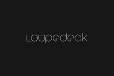 Loupedeck by Bond, Finland #logotype #logo #type #typography