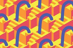 It's Nice That : Happy repetitions and chance compositions from graphic illustrator, James Hines #hines #james #patterns