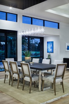 dining room / Clark Richardson Architects