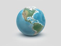 3D World: The Americasby ~Giallo86 #print #business #globe #3d rendering #3d illustration #realist #continents #3d map #3d world #3d earth #