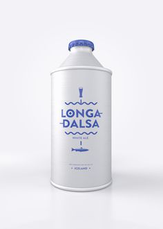 Longadalsa on Behance #beer #branding #bottle #packaging #ale #typography