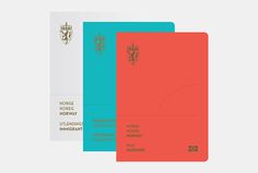 Norwegian Passport by Neue #print #passport #minimal