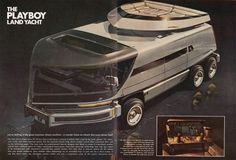 WANKEN - The Blog of Shelby White » Playboy Land Yacht Concept #illustration #concept #yacht #playboy