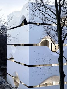 CJWHO ™ (Blockhouse by AZL Architects) #white #design #photography #architecture #blockhouse #art #azl