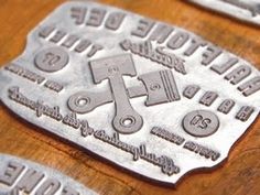 MR. MULE's TYPOGRAPHIC SHOWROOM AND EMPORIUM #type #lettering #letterpress #card